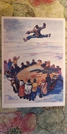 Regional Game. OLD USSR Postcard  - Denmark  - Greenland - Jumping Competition - 1981 - Juegos