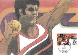 UNITED STATES 1983 Olympic Games Los Angeles - Cartoline Maximum
