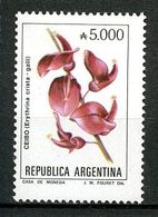ARGENTINE 1990  N° 1715 ** Neuf MNH Superbe C 3.50 € Flore Fleurs Erythrina Cristagalli Flowers - Nuovi