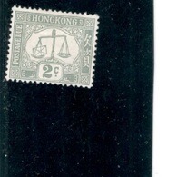 HONG KONG1938: Porto(postage Due)Michel6X Mh* Cat.Value20Euros($23) - Impuestos