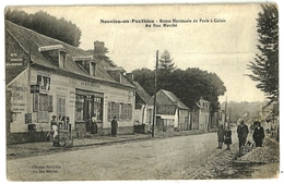 NOUVION-en-PONTHIEU Route Nationale De Paris à Calais. Au Bon Marché Coll. Réveillon - Nouvion