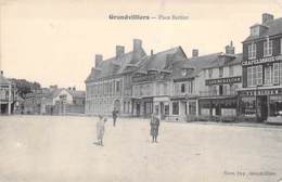 60 - GRANDVILLIERS :  Place Barbier - CPA - Oise - Grandvilliers