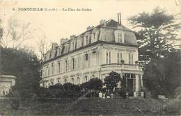 Val D Oise -ref-643- Pontcelle - Pontcelles - Le Clos Du Cèdre - Chateau - Chateaux - Carte Bon Etat - - Pontcelles