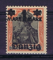 Deutsche Reich :  Danzig Mi 26 I Ohne Netzunterdruck MH/* Flz/ Charniere - Mint