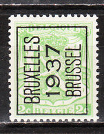 PRE321**  Petit Sceau De L'Etat - Bruxelles 1937 - MNH** - LOOK!!!! - Typos 1936-51 (Petit Sceau)