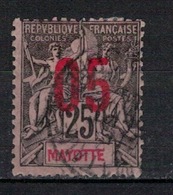 MAYOTTE           N°  YVERT   25  OBLITERE       ( O   1/ 08 ) - Oblitérés