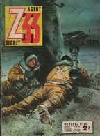 Z-33 Z33 Z 33 AGENT SECRET N°36  BE IMPERIA 09-1975 - Petit Format