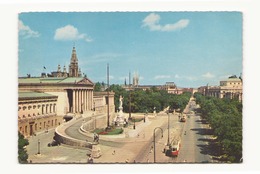 AUTRICHE WIEN RINGSTASSE PARLAMENT RATHAUS UND BURGTHEATER - Ringstrasse