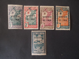 GUYANE FRANCAISE 1929 -1939 Archer  ---  TAXE ---  1947 Local Motives MNH TERRITORIE DE ININI - Ungebraucht