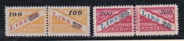 1948 San Marino Saint Marin PACCHI POSTALI SOPRASTAMPATI Serie Di 2v. MNH** - Spoorwegzegels