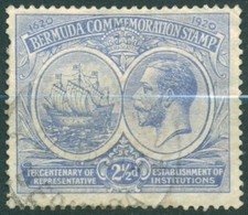 Bermuda - 1921 - Yt 56 - Tricentenaire Institutions Représentatives - Obl. - Bermudes