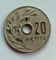 Monnaie, Grèce, 20 Lepta, 1959, TTB, Aluminium. (B6 - 28) - Grecia