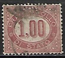 ITALIE    -    Service   -    1875 .   Y&T N° 5 Oblitéré . - Oficiales