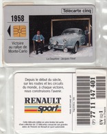 FRANCE - Renault 1958, 5U ,tirage 25.000, 10/94, Mint - Ad Uso Privato