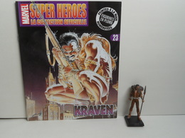 KRAVEN  Figurine N°23 En Plomb Eaglemoss AVEC FASCICULE Sans BOITE BE - Heroes De Marvel