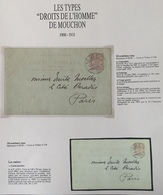 1900 Mouchon N°124 10c Carte Entier Postal Réponse Au Départ De L'allemagne Oblitéré Du Dateur Allemand De COLN - 1900-02 Mouchon