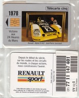 FRANCE - Renault 1978, 5U ,tirage 25.000, 10/94, Mint - Phonecards: Private Use