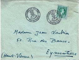 LBR41 - MONACO JOURNEE DU TIMBRE 6/3/1948  PETITS DEFAUTS - Covers & Documents