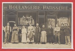 THEMES - METIERS - ARTISANAT - BOULANGERIE -- Patisserie  - A. Ruhlmann - Carte Photo - RARE - Artigianato