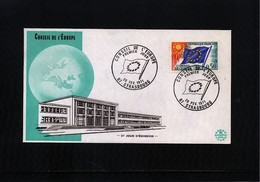 France / Frankreich 1971 Conseil De L'Europe  FDC - 1961