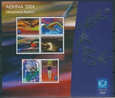 Greece 2004 Olympic Games "Olympic Sports" Sheetlet MNH - Blocs-feuillets