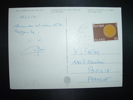 CP Pour La FRANCE TP EUROPA 9 K OBL.2? X 71 - Cartas & Documentos