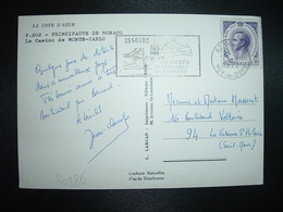 CP Pour La FRANCE TP RAINIER III 0,30 OBL.MEC. FRANCAISE 5-1 1970 63 ISSOIRE PUY DE DOME - Cartas & Documentos