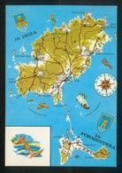 Formentera *Mapa De Ibiza Y Formentera* Ed. T. Ribas Nº 217. Dep. Legal B. 8087-X. Nueva. - Formentera
