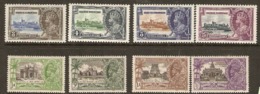 India  1935 SG  240-6  Silver Jubilee Lightly Mounted - Lots & Serien