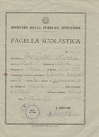 8293.    Pagella Scolastica Napoli Scuola " Giacomo Leopardi " 1960 - Matériel Et Accessoires