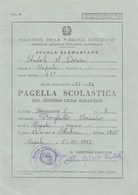 8297.    Pagella Scolastica Napoli Scuola " Andrea Doria " 1973 - Matériel Et Accessoires