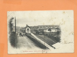 CPA  -  St Ouen   -(Somme )-  Avenue De La Gare - Cité St Jean - Saint Ouen