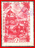 TUVA --- FEDERACION RUSA ( URIANJAYSKI KRAI )  STAMP SELLO AÑO 1936 NUEVO CON GOMA - Tuva