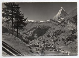 Suisse--VS- ZERMATT--1969 -- Zermatt Mit Matterhorn---timbre --cachet Martigny - Martigny