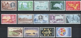 Tonga 1953 Complete Set Of Definitive Stamps. - Tonga (...-1970)