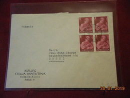 Lettre Du Liechtenstein De 1959 Pour La Suisse - Franking Machines (EMA)