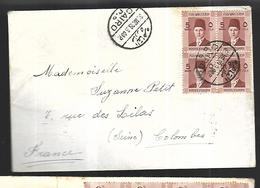 Egypte Lettre Du 30 03 1939 Du Caire Pour Colombes  ( Seine) - Cartas & Documentos