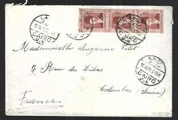 Egypte Lettre Du 18  06 1939 Du Caire Pour Colombes  ( Seine) - Lettres & Documents