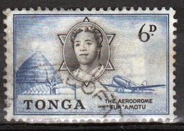 Tonga 1953 Single 6d Stamp From The Definitive Set. - Tonga (...-1970)