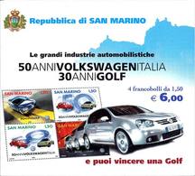 90692) SAN MARINO-Volkswagen - LIBRETTO - 21 Maggio 2004 - Markenheftchen