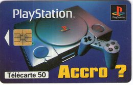 N°05 / TÉLÉCARTE 1996 SONY LA PLAYSTATION    50 U  - / VOIR DOS - Games