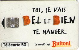 N°05 / TÉLÉCARTE 1995 RAVIOLI BUITONI     50 U  - / VOIR DOS - Alimentation