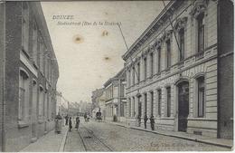 Deinze.   -   Statiestraat   (Rue De La Station)   -   1908   Naar   Harlebeke - Deinze