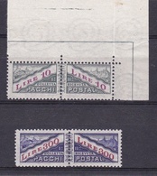 1953 San Marino Saint Marin PACCHI POSTALI Serie Di 2 Valori MNH** Parcel Post - Spoorwegzegels