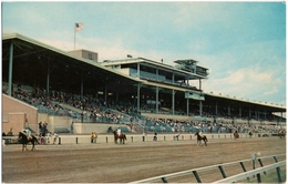 CPSM DE WILMINGTON - DELAWARE  (ETATS-UNIS)  VIEW SHOWING GRANDSTAND AT DELAWARE PARK RACEWAY - Wilmington