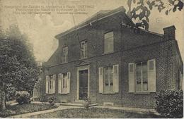 Deftinge.   -   Kostschool Der Zusters H. Vicentius à Paulo.   -   Huis Van Den Bestuurder,  -  1924   RELAIS Stempel - Lierde