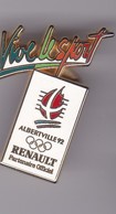 Pin's  RENAULT ALBERVILLES - Renault