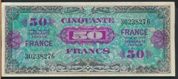 °°° FRANCE - 50 FRANCS ALLIED MILITARY CURRENCY 1944 °°° - 1945 Verso Frankreich