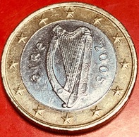 IRLANDA - 2005 - Moneta - Arpa Celtica - Euro - 1.00 - Irlanda