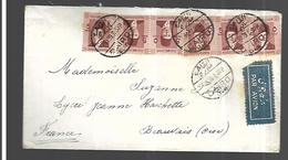 Egypte Lettre  Par Avion Du 04  05   1939 Du Caire Pour  Beauvais ( Oise ) - Storia Postale